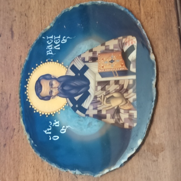 Other - Eastern orthodox crystal slab cyrillic or russian